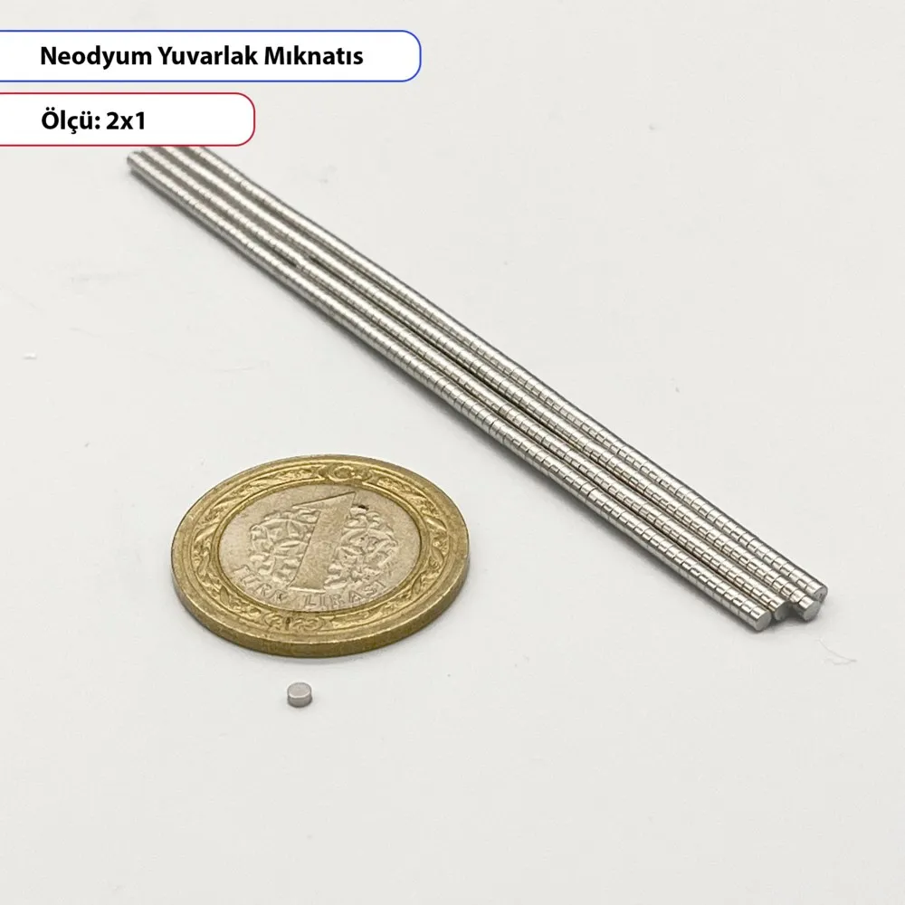 Yuvarlak Neodyum Mıknatıs
